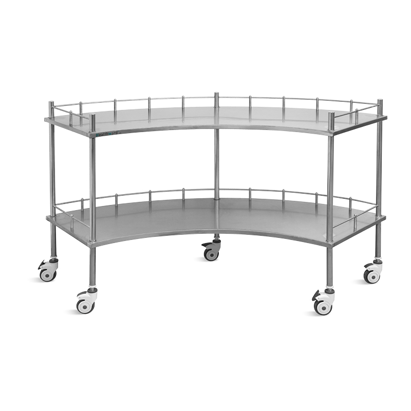 HWH005 Fan-shaped  Instrument Trolley